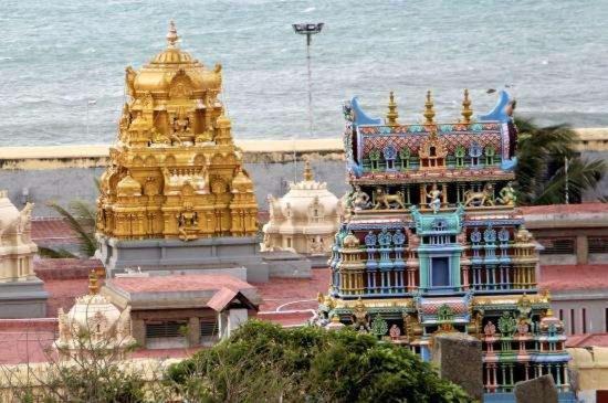 Tamizh Nest - தமிழ்க்குடில் Villa Kanyakumari Exteriör bild