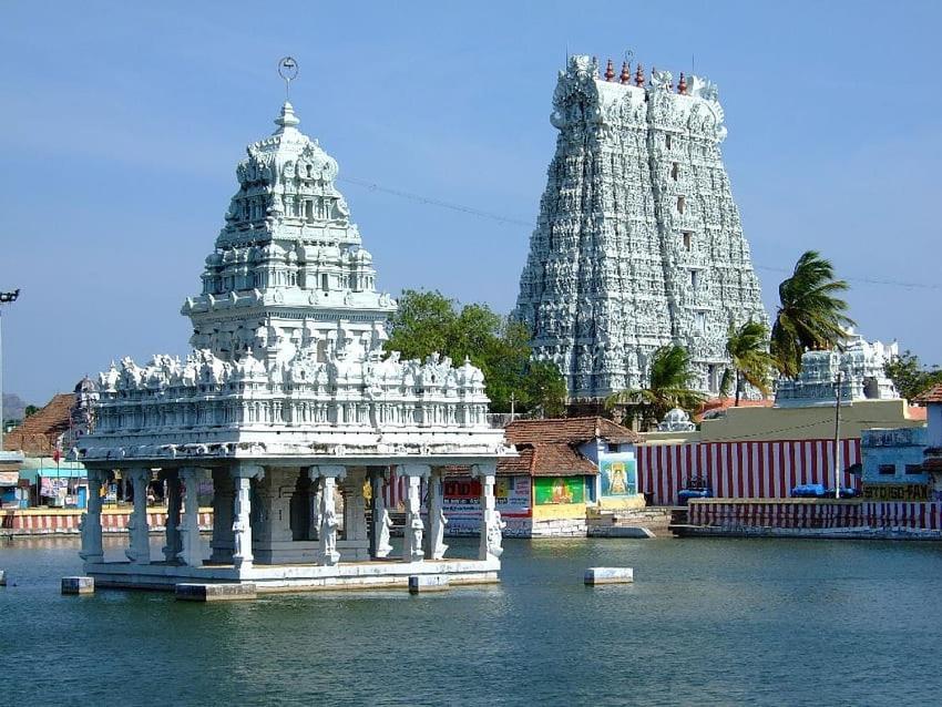 Tamizh Nest - தமிழ்க்குடில் Villa Kanyakumari Exteriör bild